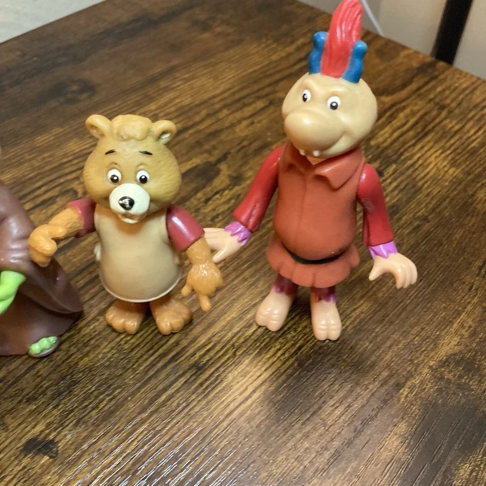 Teddy‎ Ruxpin Figure Lot of 10 Incl Newton Bounder Wooly Gutang Tweeg Alchemy II